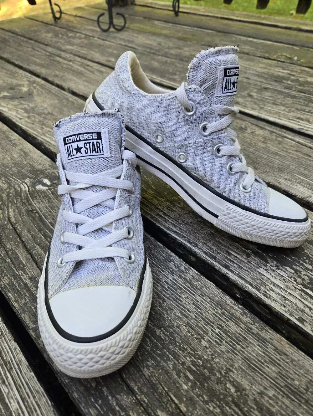 Converse Chuck Taylor All Star Madison Sneakers in Grey Heather Colorway - Picture 8 of 8
